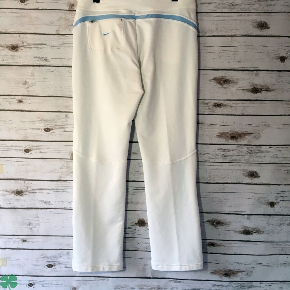 Nike Fit Dry White Athletic Pants Size L - Picture 4 of 10